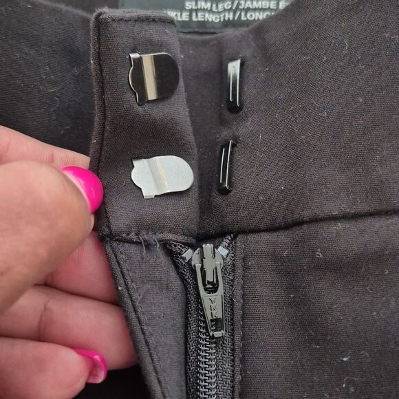 Women's Black Signature Fit Dress Pants - Picture 6 of 16